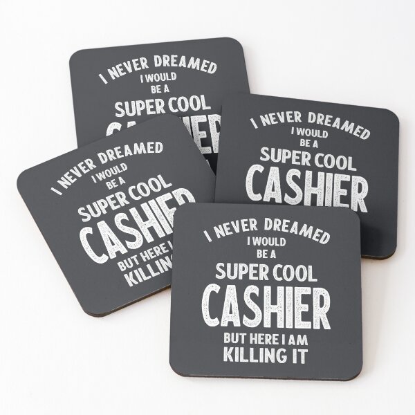 Item preview, Funny Super Cool Cashier Tee Gift designed and sold by cidolopez.