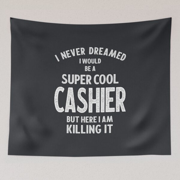 Item preview, Funny Super Cool Cashier Tee Gift designed and sold by cidolopez.