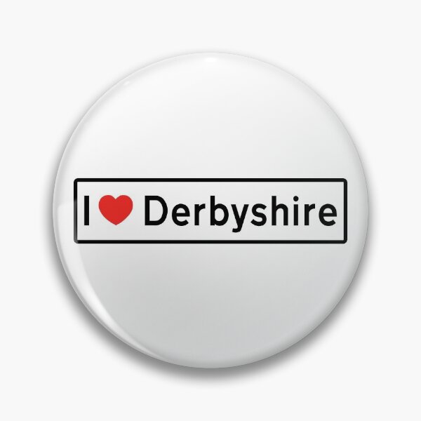 Artikelvorschau, Ich liebe Derbyshire! entworfen und verkauft von DoodleDashCollective.