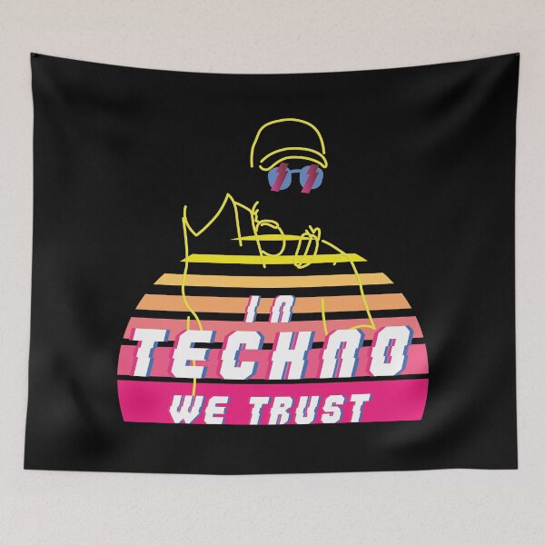 Item preview, IN TECHNO WE TRUST designed and sold by noahs-shop.