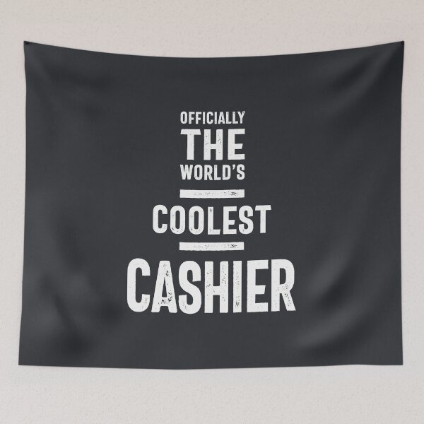 Item preview, Officially The World's Coolest Cashier T-Shirt Gifts Idea designed and sold by cidolopez.