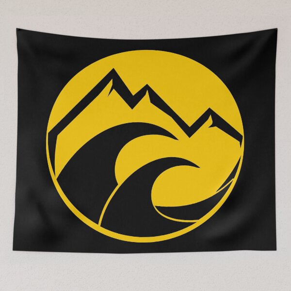 Item preview, mountain ocean abstract  designed and sold by pholange.
