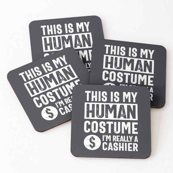 Item preview, This Is My Human Costume Really A Cashier designed and sold by cidolopez.