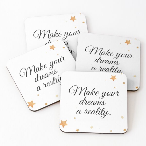 Item preview, Make your dreams a reality designed and sold by SaltedFreckles.