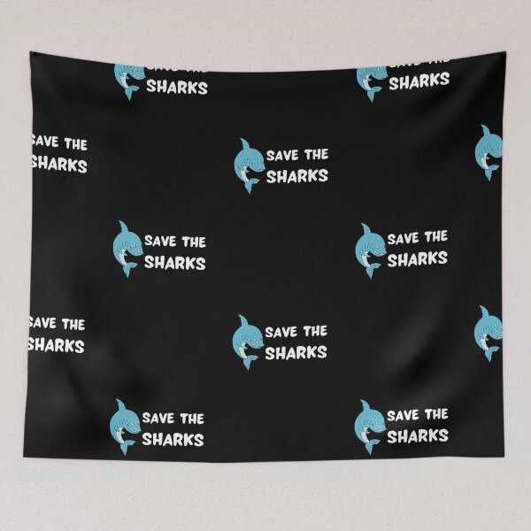 Item preview, Save The Sharks designed and sold by Windmill Wildflowers.