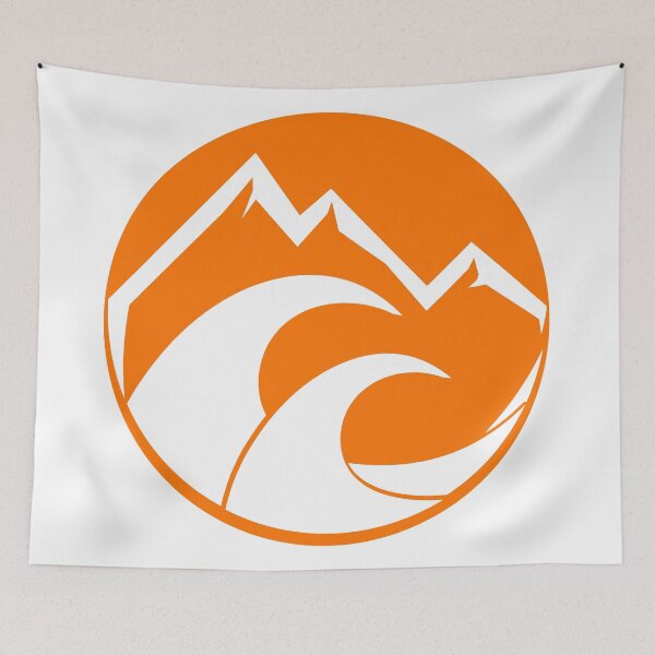 Item preview, mountain ocean abstract  designed and sold by pholange.