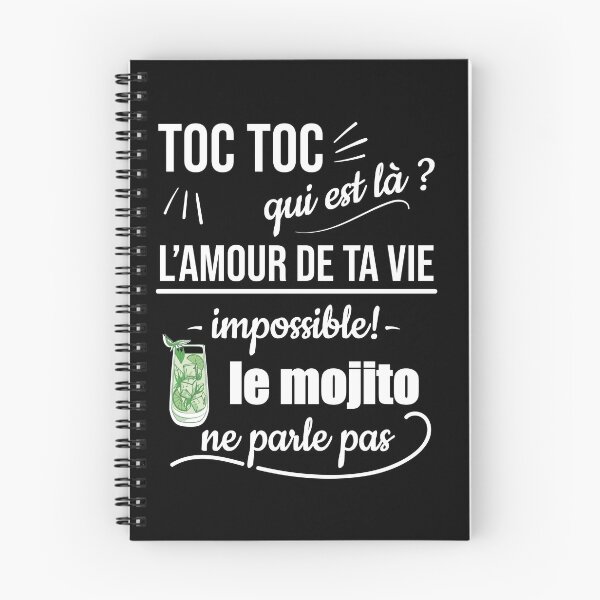 Item preview, funny mojito t-shirt designed and sold by Catcrea.