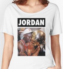 Michael Jordan (Championship Trophy) Women's Relaxed Fit T-Shirt