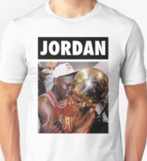 Michael Jordan (Championship Trophy) Unisex T-Shirt