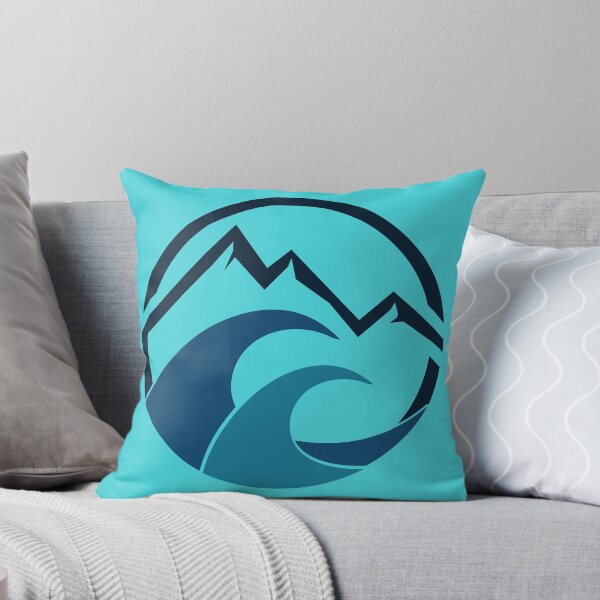 Item preview, Copy of jagged mountain and crashing ocean abstract  designed and sold by pholange.