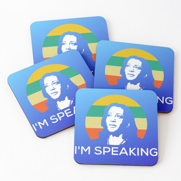 Item preview, Kamala Harris I'm Speaking-1 designed and sold by WoodburyLake.