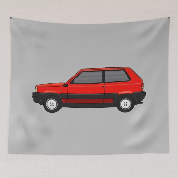 Item preview, Fiat panda red designed and sold by Milanicole.