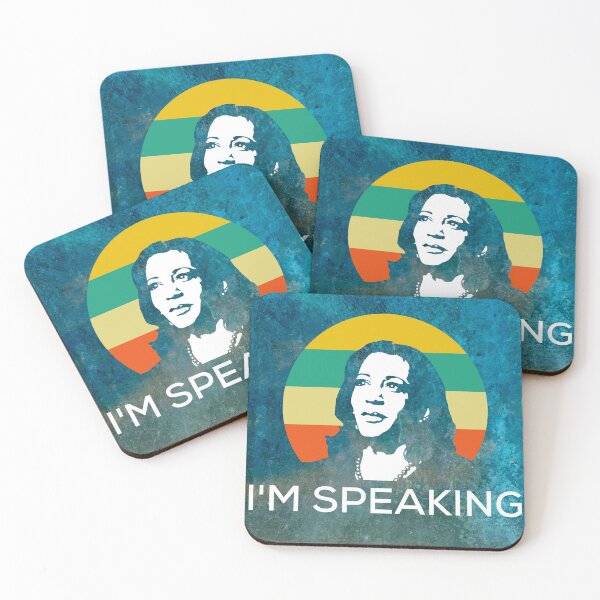 Item preview, Kamala Harris I'm Speaking-3 designed and sold by WoodburyLake.