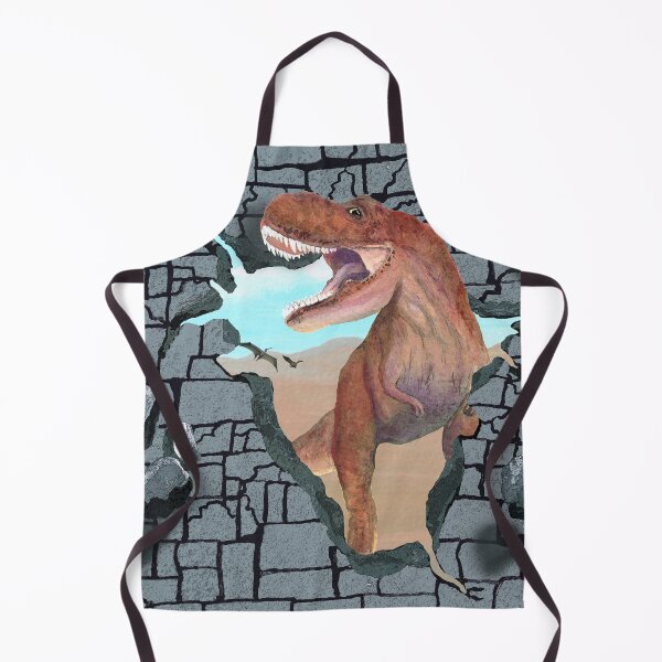 Item preview, Prehistoric Dinosaur T-Rex Enters the 21st Century designed and sold by Melissa J Barrett.
