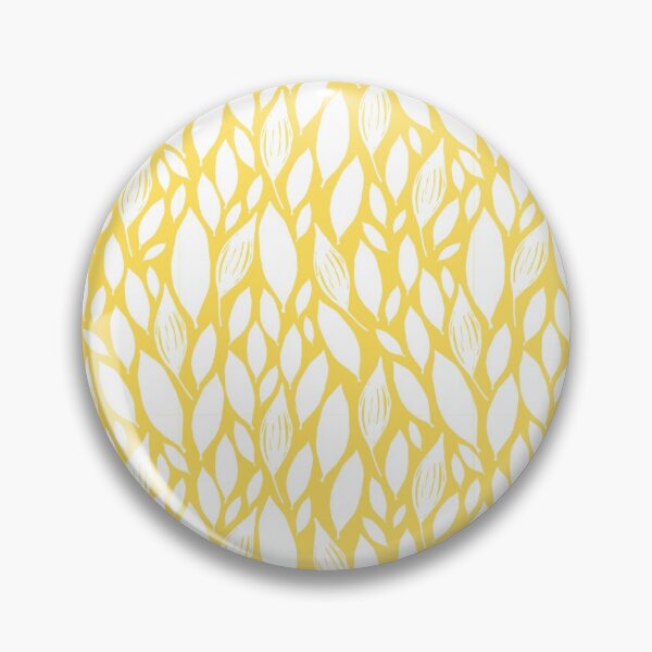 Item preview, A Yellow and White Leaves Pattern designed and sold by The Merch.