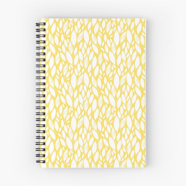 Item preview, A Yellow and White Leaves Pattern designed and sold by The Merch.