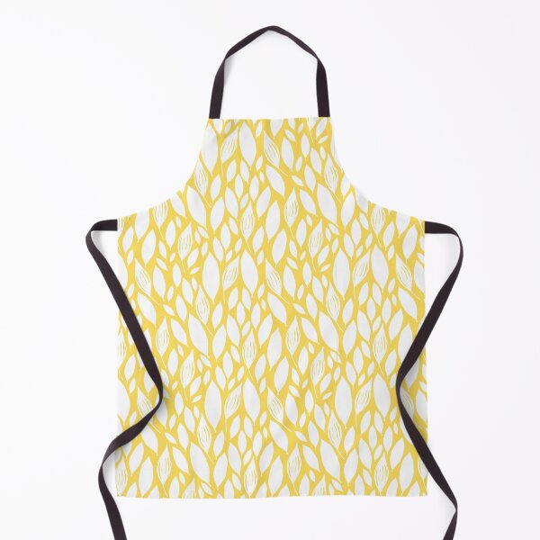 Item preview, A Yellow and White Leaves Pattern designed and sold by The Merch.
