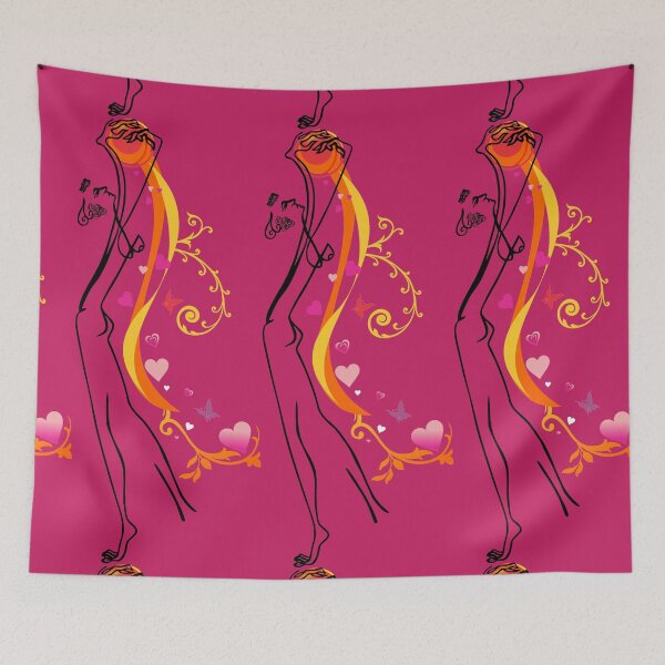 Item preview, Abstract girl 3 designed and sold by PaladinLand.