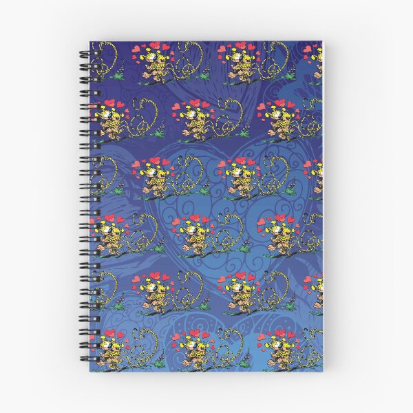 Item preview, Marsupilami in love / Dark blue / Pattern designed and sold by Hubashop.