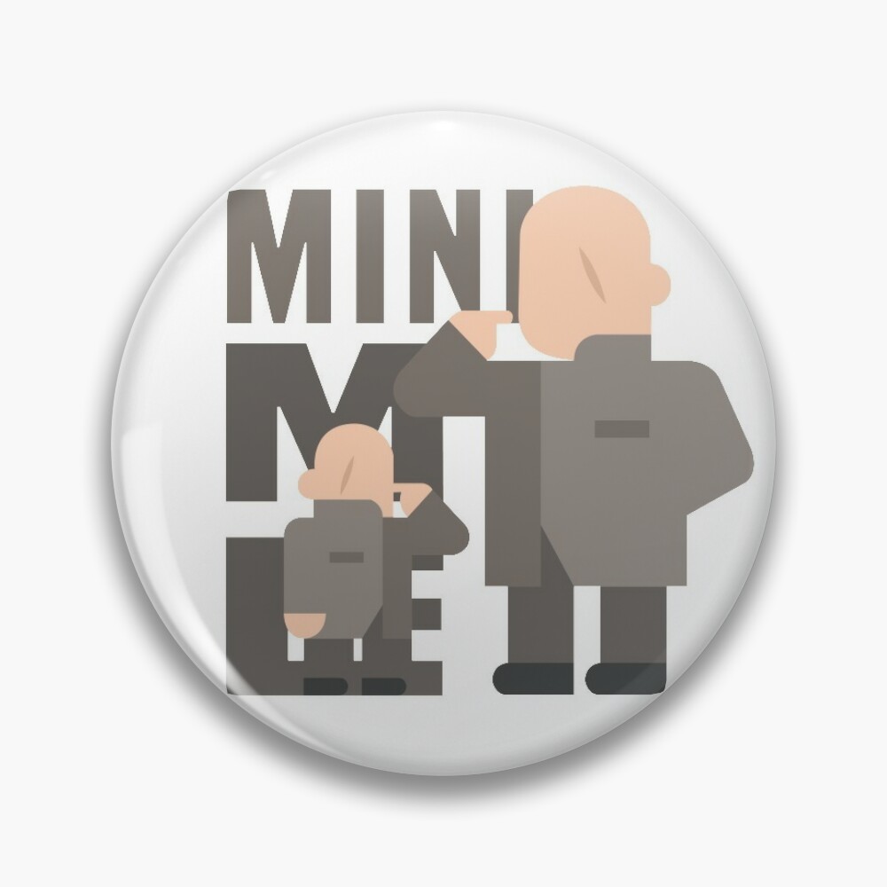 Mini Me Pin for Sale by Nostalgia88