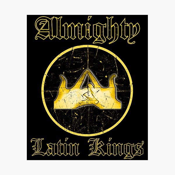 Item preview, Almighty Latin Kings  designed and sold by DIRTYDUNNZ.