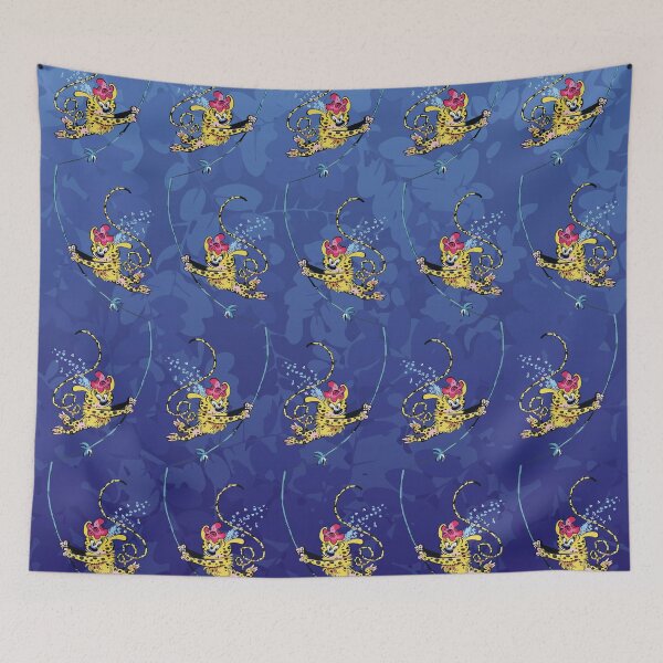 Item preview, Marsupilami Jane / Dark blue / Pattern designed and sold by Hubashop.
