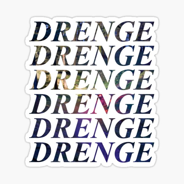 Drenge - Undertow Sticker