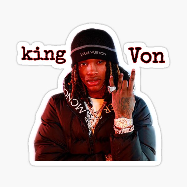 King Von Lil Durk Stickers | Redbubble