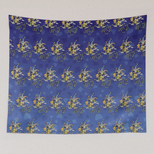 Item preview, Marsupilami playing cards / Dark blue / Pattern designed and sold by Hubashop.