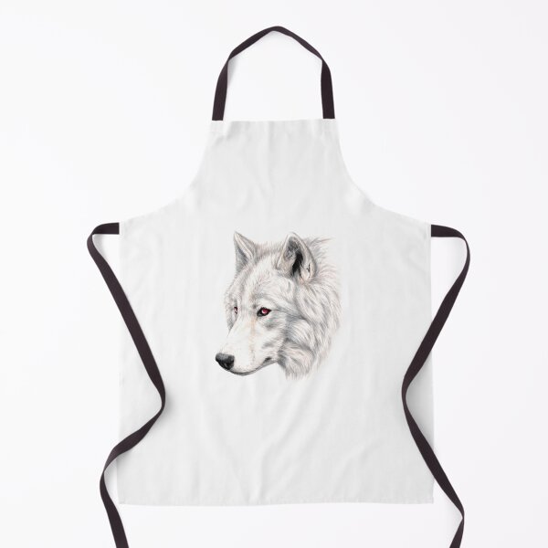 Item preview, Albino wolf designed and sold by RozThompsonArt.