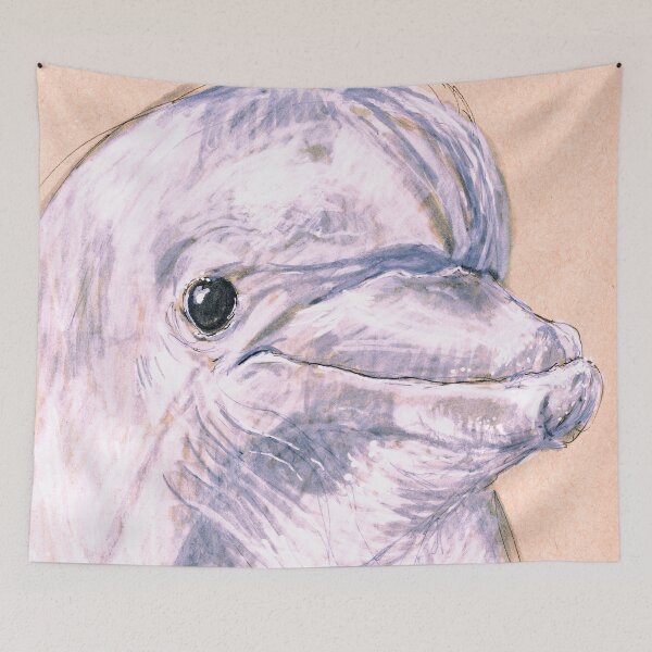 Item preview, Common Bottlenose Dolphin — Tursiops truncatus designed and sold by Sheila Singhal.