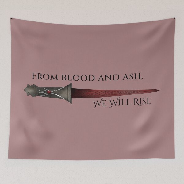 Item preview, From Blood and Ash, We Will Rise designed and sold by SSSHAKED.