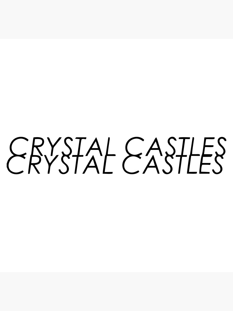 Текст песни crystal castles. Crystal Castles логотип. Crystal Castles надпись. Кристл Каслс логотип. Логотип Кристалл кастлс.