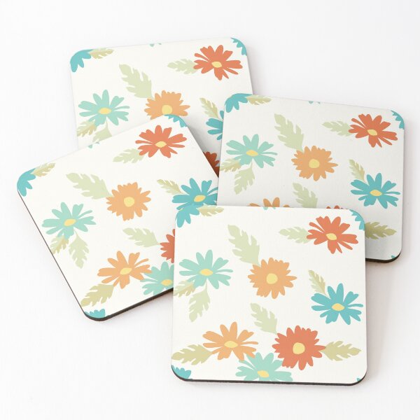 Item preview, Autumn Fall Florals Repeating Pattern Print designed and sold by LouiseFranksArt.