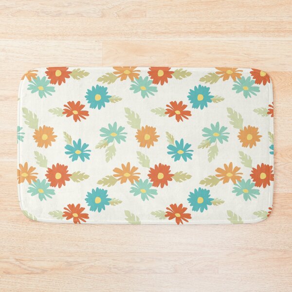Artikelvorschau, Autumn Fall Florals Repeating Pattern Print entworfen und verkauft von LouiseFranksArt.