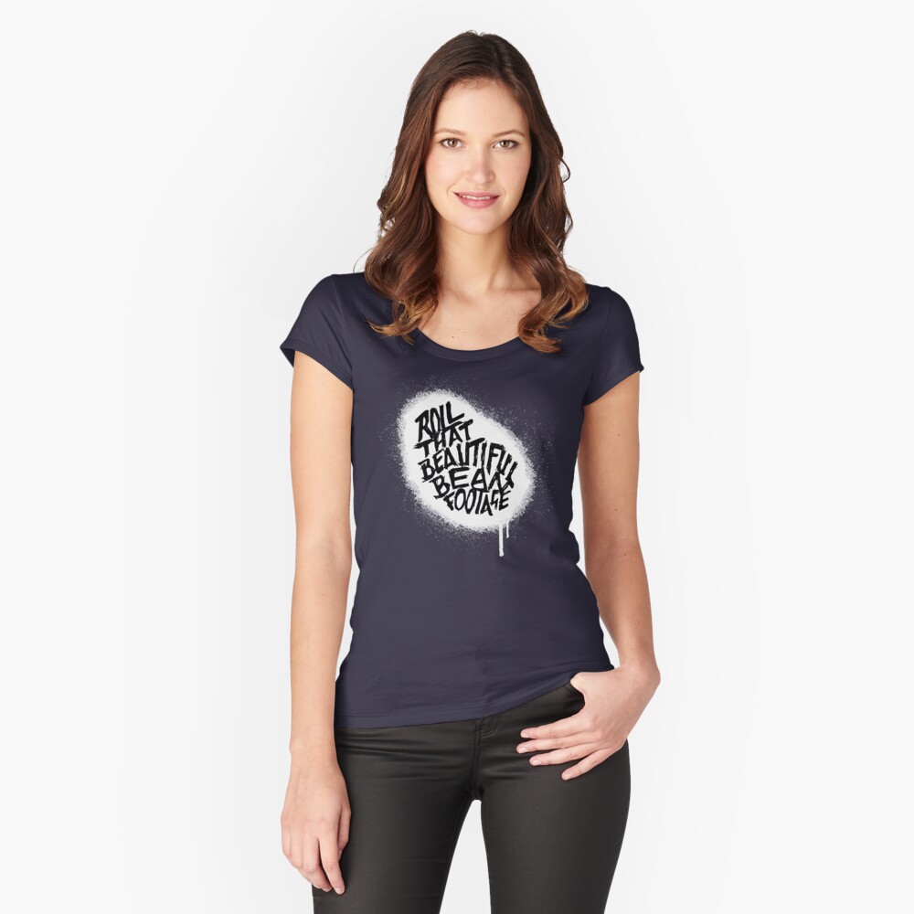 Item preview, Fitted Scoop T-Shirt designed and sold by mark5four0.