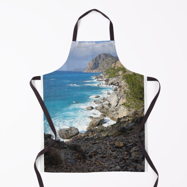 Item preview, Beautiful Views of the Southern Shores of Greek Island of Crete designed and sold by AWomanAfoot.