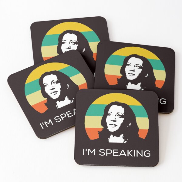 Item preview, Kamala Harris I'm Speaking-4 designed and sold by WoodburyLake.