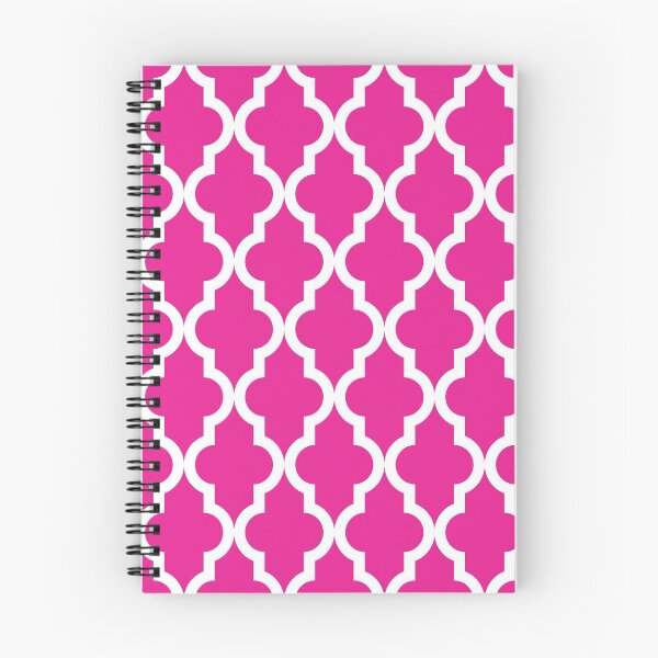 Item preview, Hot Pink Quatrefoil Pattern Bold Modern & Classic designed and sold by ImageNugget.
