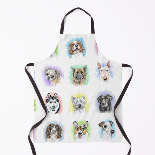 Item preview, Dog breed collage designed and sold by RozThompsonArt.