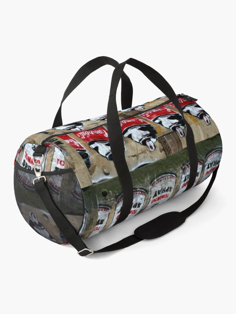 Alternate view of Campbells Tomato Spray - Banksy Duffle Bag