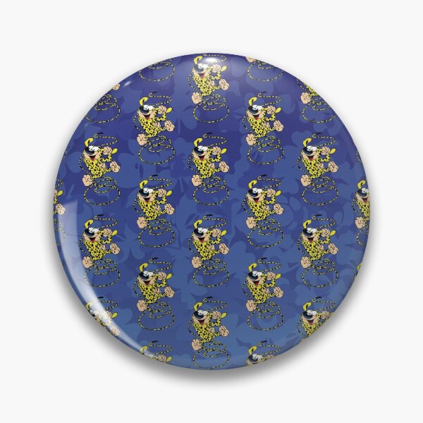 Item preview, Marsupilami spring ear in hand / Dark blue / Pattern designed and sold by Hubashop.