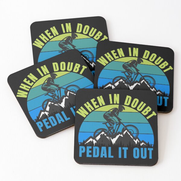 Item preview, cycling ride bike retro motivational quote designed and sold by Apoorv Choudhary.