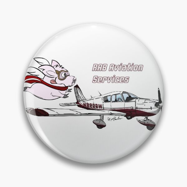 Item preview, RAB aviation Services N8229W Flying Pig designed and sold by Michael Garber.