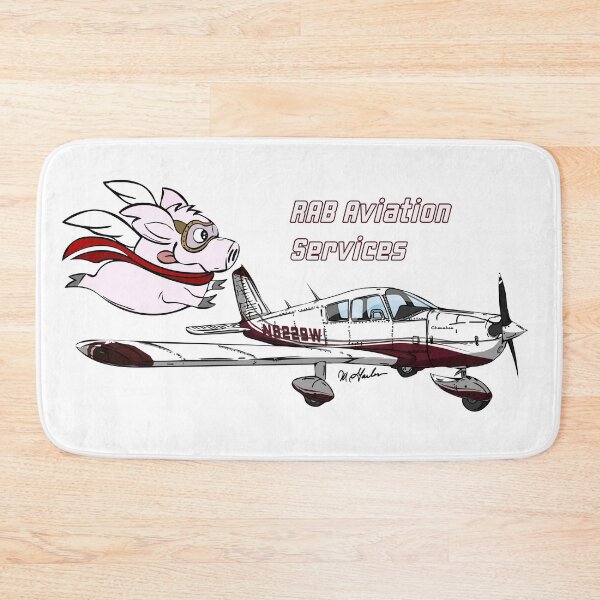Item preview, RAB aviation Services N8229W Flying Pig designed and sold by Michael Garber.