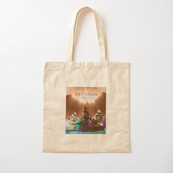 Get Your Free TV ! Cotton Tote Bag