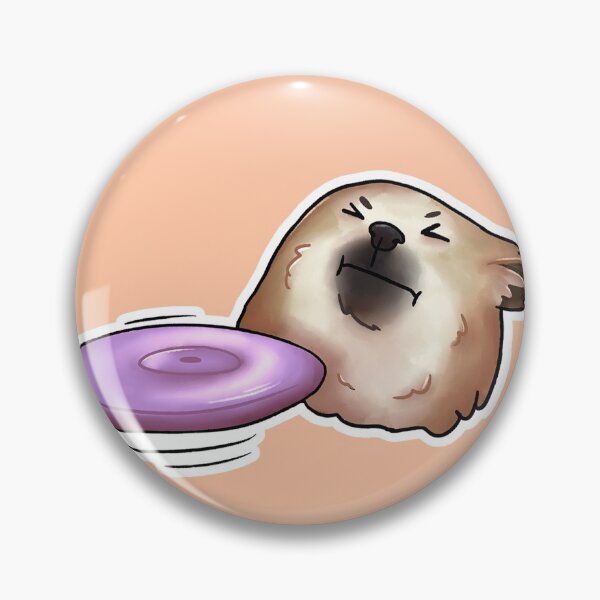 Item preview, Dog with Frisbee designed and sold by Lenivk.
