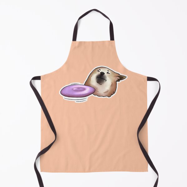 Item preview, Dog with Frisbee designed and sold by Lenivk.