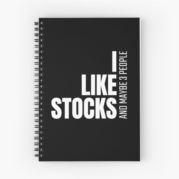 Item preview, I Like Stocks, And Maybe 3 People Investing designed and sold by OldCamp.