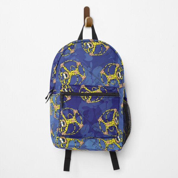 Item preview, Marsupilami rolling in tail / Dark blue / Pattern designed and sold by Hubashop.